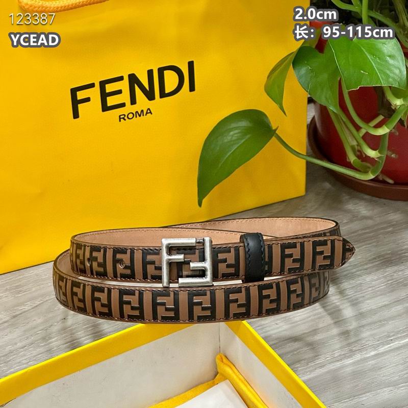 Fendi belt 20mmX95-115cm 8L14